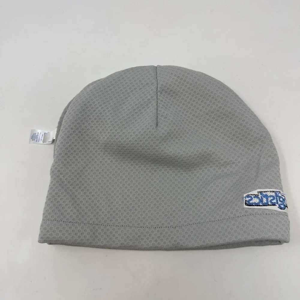 Amazon Logistics Black Knit Beanie Hat Reflective Gray Band Sport-Tek